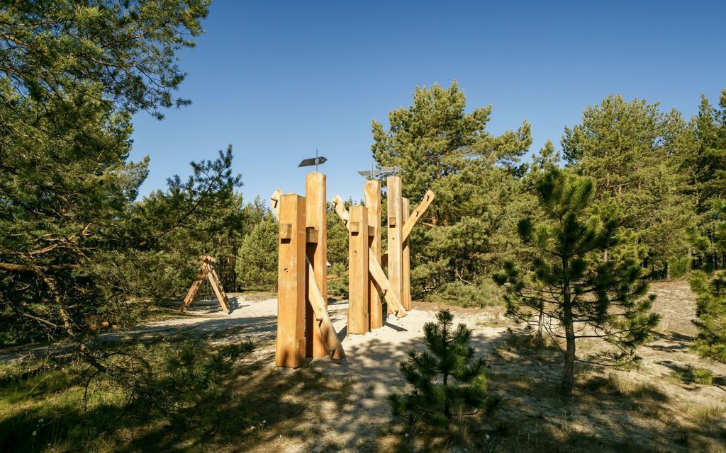 New Scandinavian Style Apartment In Nida Exteriör bild